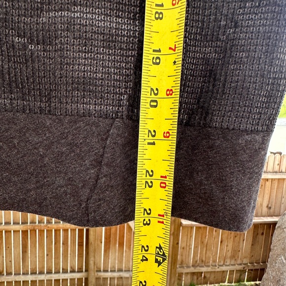 J. Crew Sequined Embellished Charcoal Sleeveless Henley Tank Top Blouse … - Picture 13 of 15